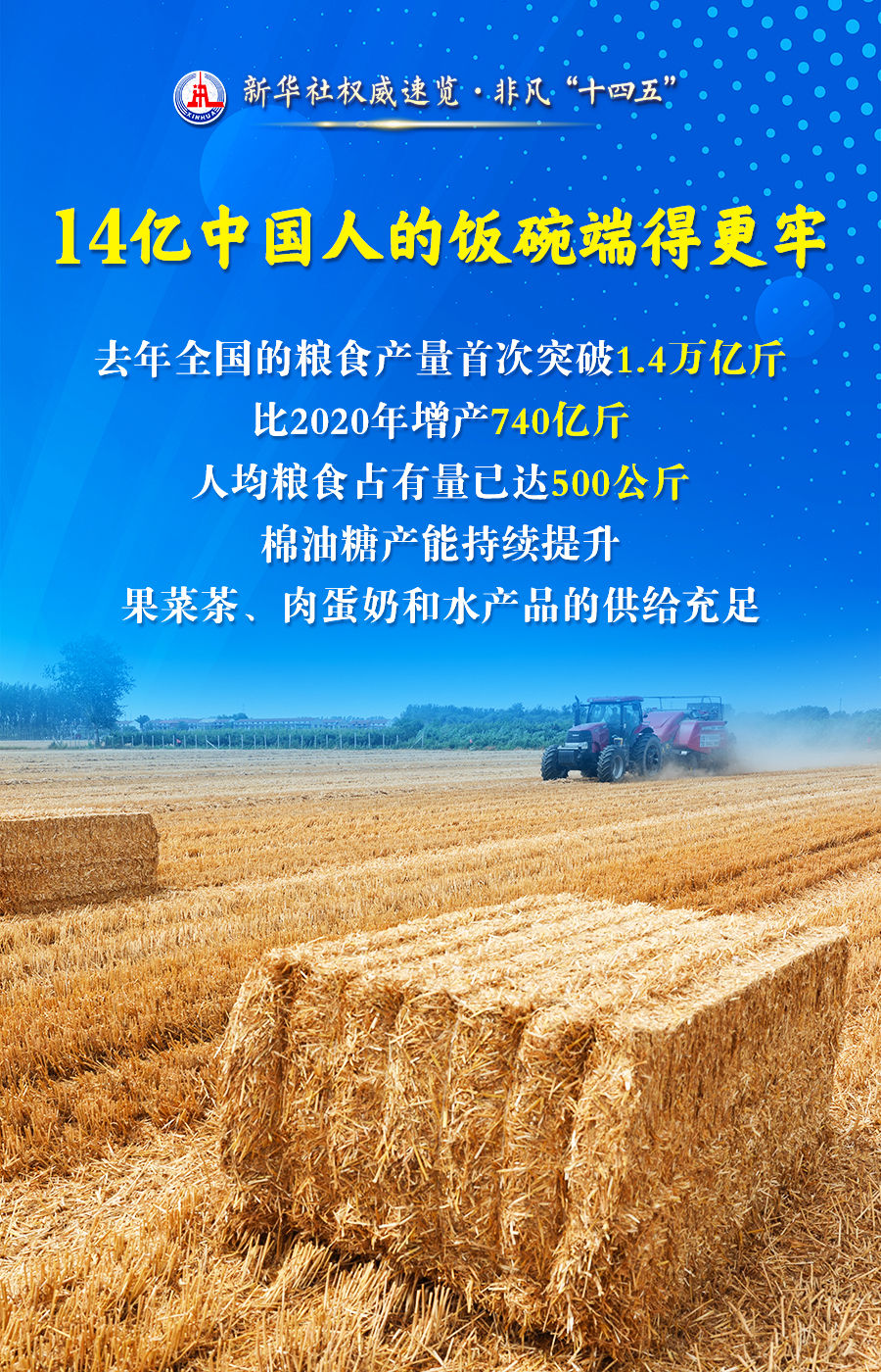 “農業(yè)強國”建設，取得這些新進(jìn)展！