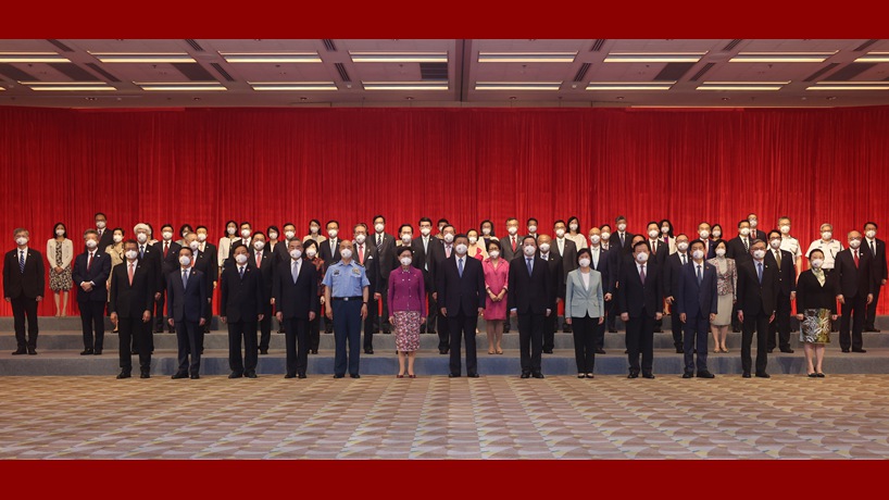 習近平會(huì )見(jiàn)香港特別行政區行政、立法、司法機關(guān)負責人