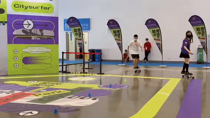 陸地沖浪！在消博會(huì )體驗潮流運動(dòng)