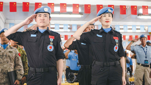 南蘇丹的“中國藍”