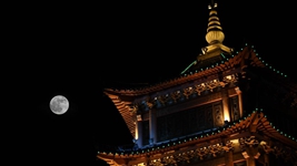 月亮很忙！牽手眾星演繹“星月同框”的浪漫！