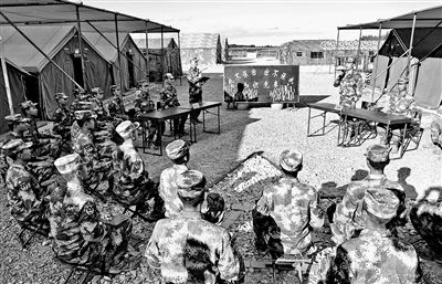 野外駐訓，為涉密信息加把“鎖”