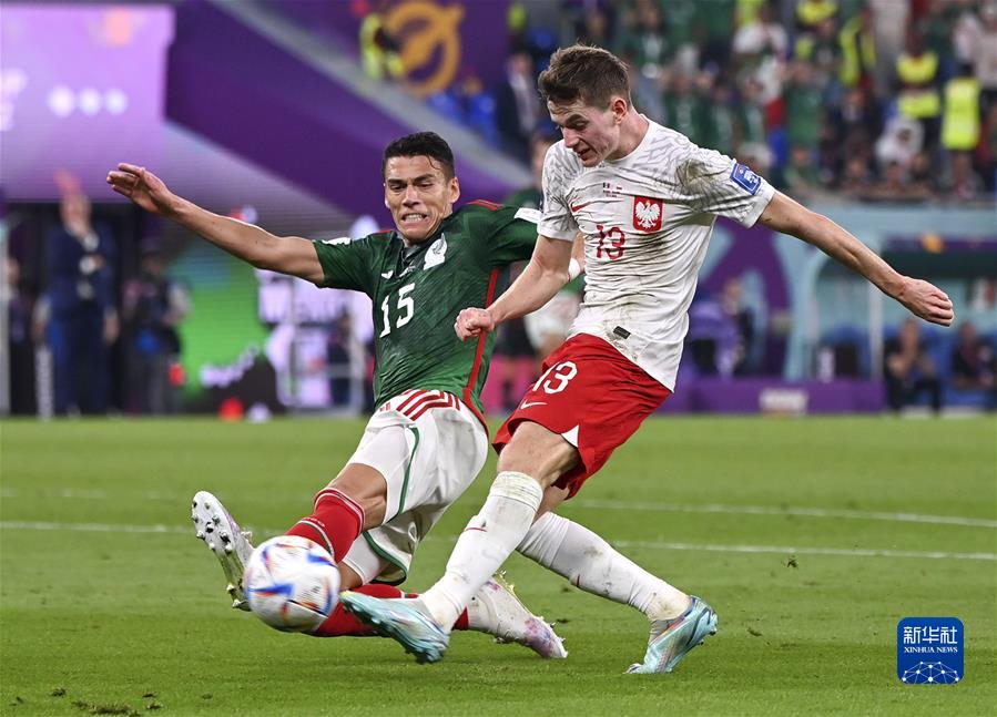 (卡塔爾世界杯)足球——C組:墨西哥戰平波蘭