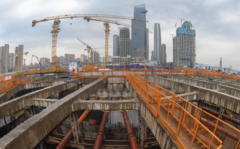 武漢:城市建設趕工忙