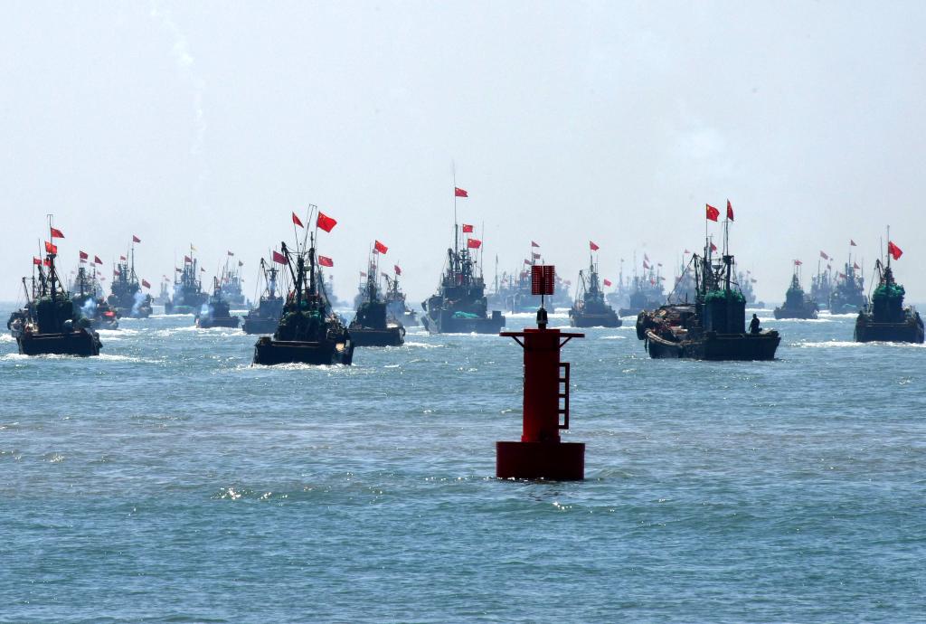 新華全媒＋丨黃渤海休漁期結束 漁民出海喜開(kāi)捕