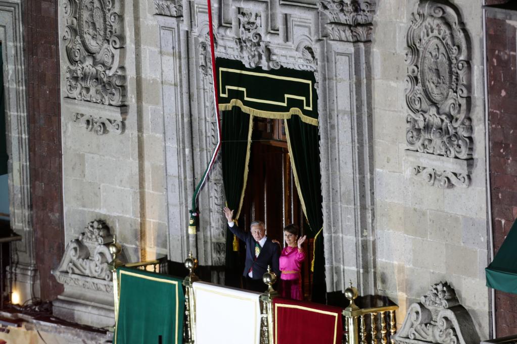 墨西哥舉行獨立日慶?;顒?dòng)