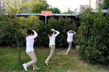 合肥:疏散演練進(jìn)校園