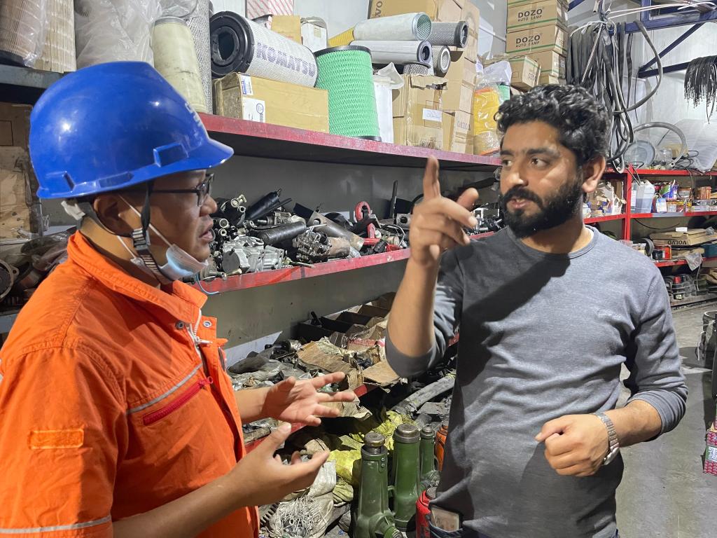 通訊：把對祖國的祝?；癁楣ぷ鲃?dòng)力——記堅守在巴基斯坦蘇吉吉納里水電站工地的中國建設者