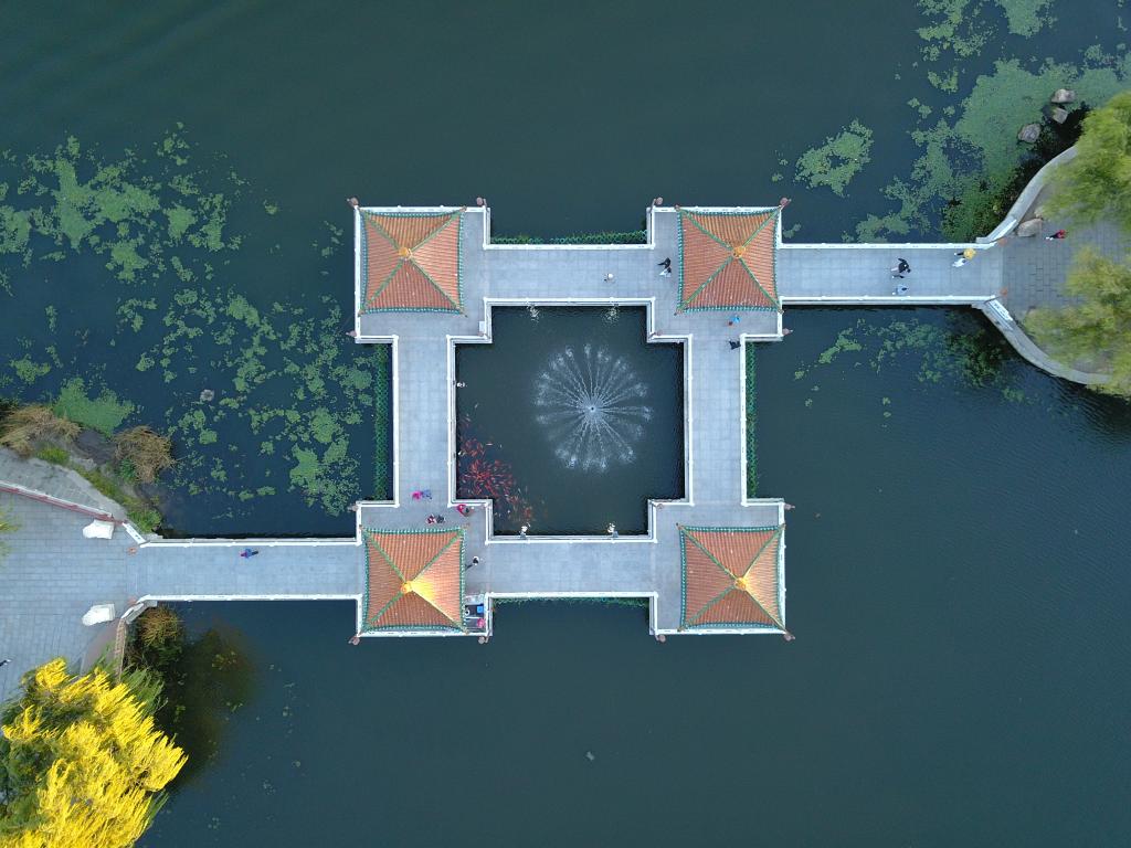 吉林長(cháng)春:南湖秋色美