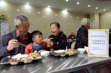 合肥：賓館餐廳變身社區助老食堂