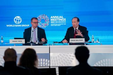 世行行長(cháng)：全球經(jīng)濟正逼近衰退