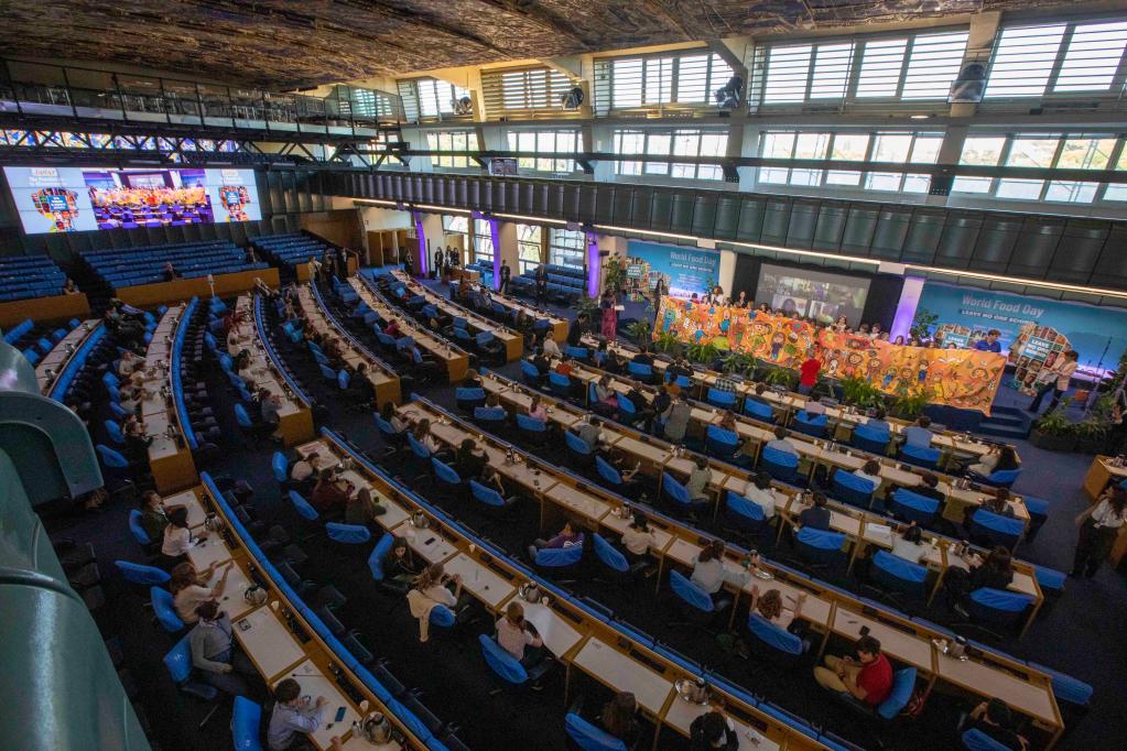 世界糧食日全球活動(dòng)呼吁“不讓任何人掉隊”