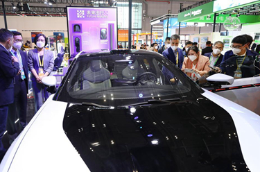 技術(shù)裝備展區科技賦能魅力足