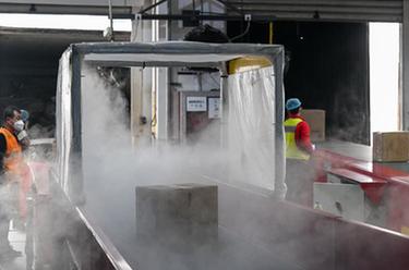 智能科技設備服務(wù)“雙11”快遞中轉安全高效