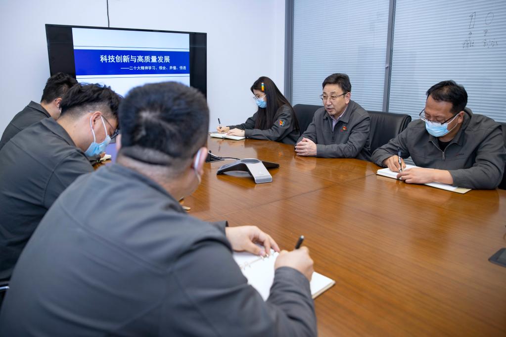 二十大代表在基層丨馬玉山:宣講二十大精神 為制造強國貢獻力量