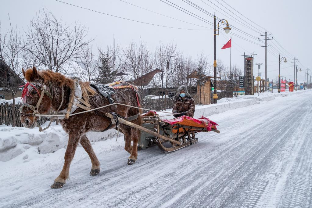 新華全媒+丨煙火北紅村&mdash;&mdash;夜訪(fǎng)中國最北村落