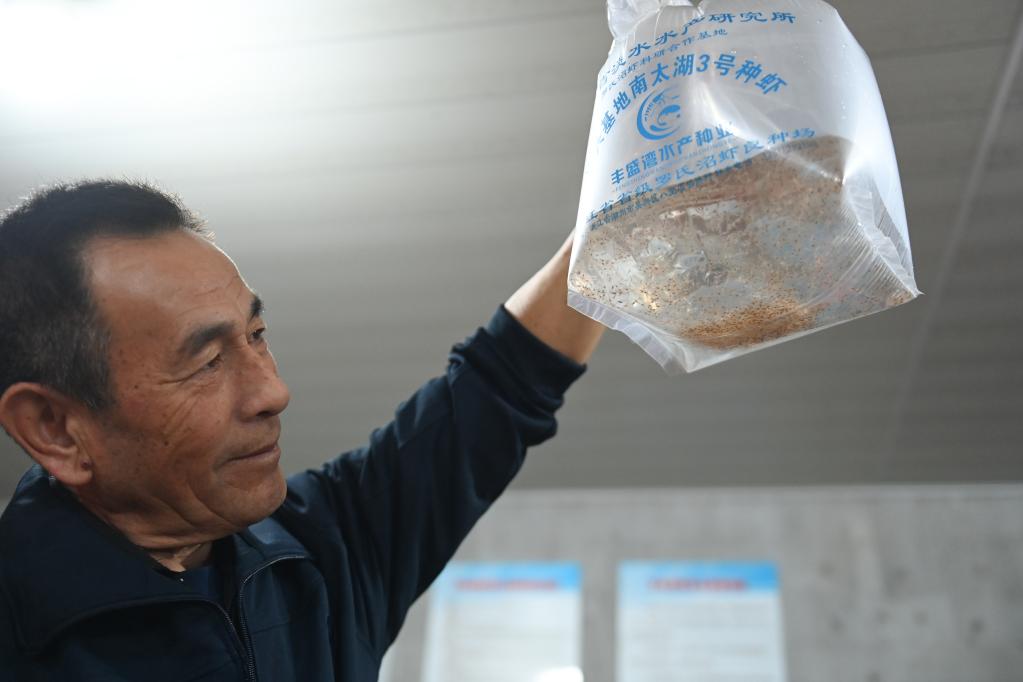 浙江湖州:蝦苗銷(xiāo)售忙