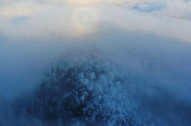 湖南衡陽(yáng):冰雪南岳美如畫(huà)