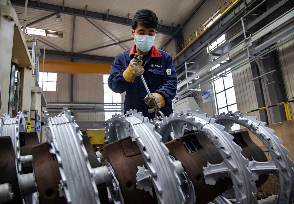 陜西寶雞:趕制海外訂單 沖刺“開(kāi)門(mén)紅”