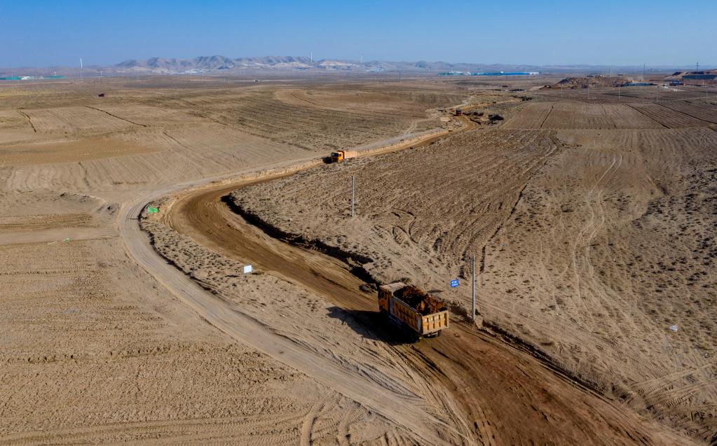 寧夏同心:高標準農田建設備春耕