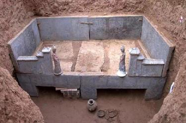 新華全媒+丨河南洛陽(yáng)發(fā)現2座北朝圍屏石棺床墓