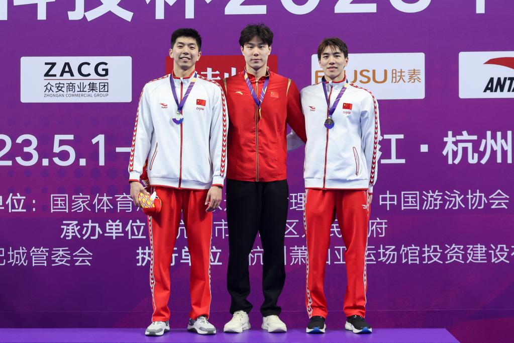 游泳——全國冠軍賽:覃海洋超男子100米蛙泳亞洲紀錄