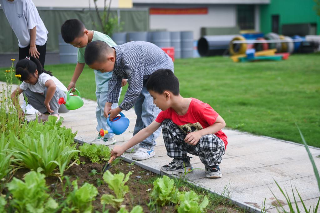 浙江長(cháng)興:校園開(kāi)展芒種主題活動(dòng)
