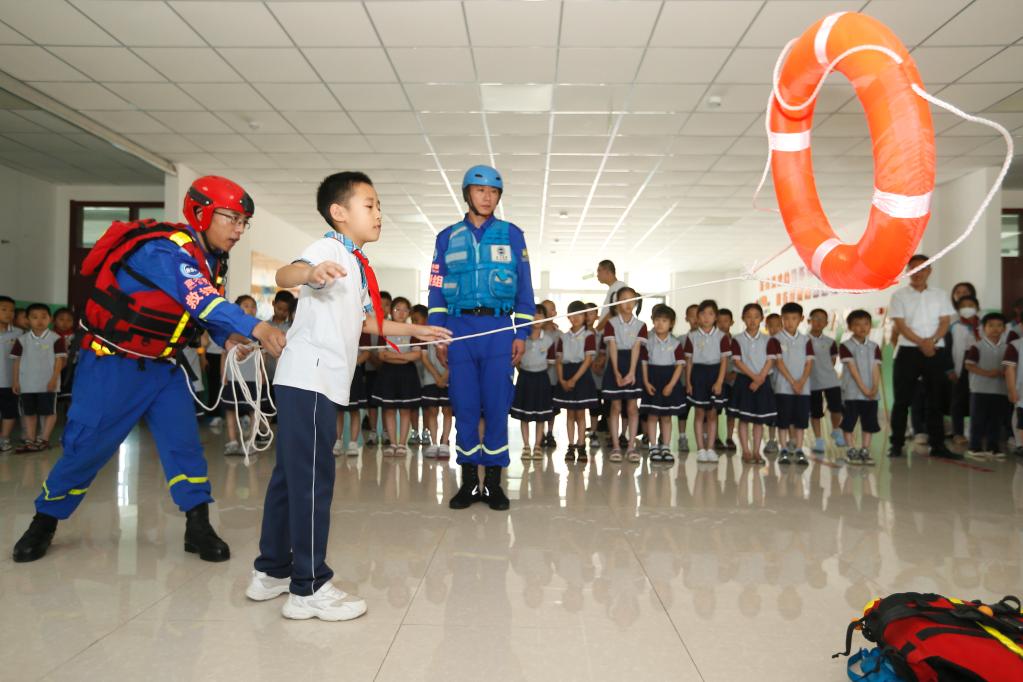 山東即墨:防溺水 迎暑假