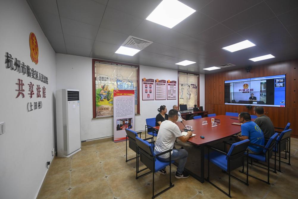 杭州臨安：加強黨建聯(lián)建 助推鄉村基層治理法治化