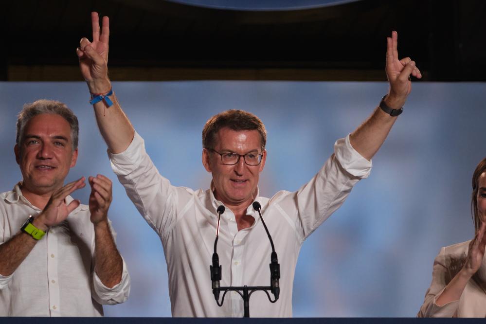 西班牙大選初步結果顯示人民黨成為議會(huì )第一大黨