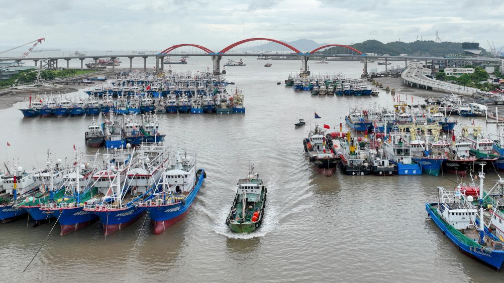 浙江：防御臺風(fēng)“卡努” “小開(kāi)漁”推遲