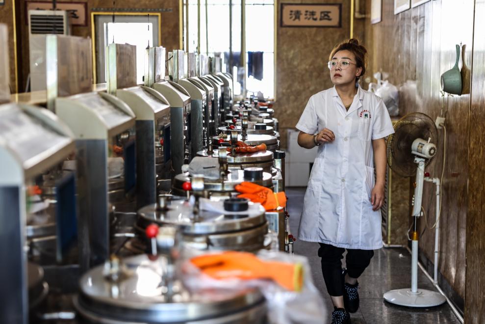 山東文登：中醫藥健康服務(wù)惠民生