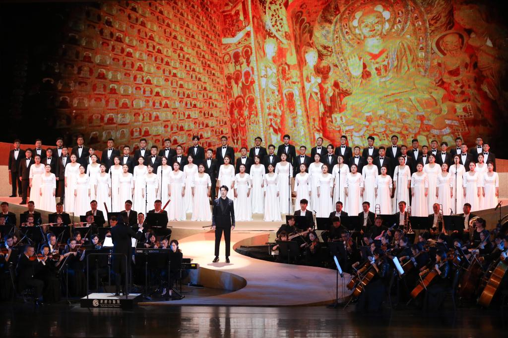 音樂(lè )劇《飛天》（音樂(lè )會(huì )）在敦煌上演