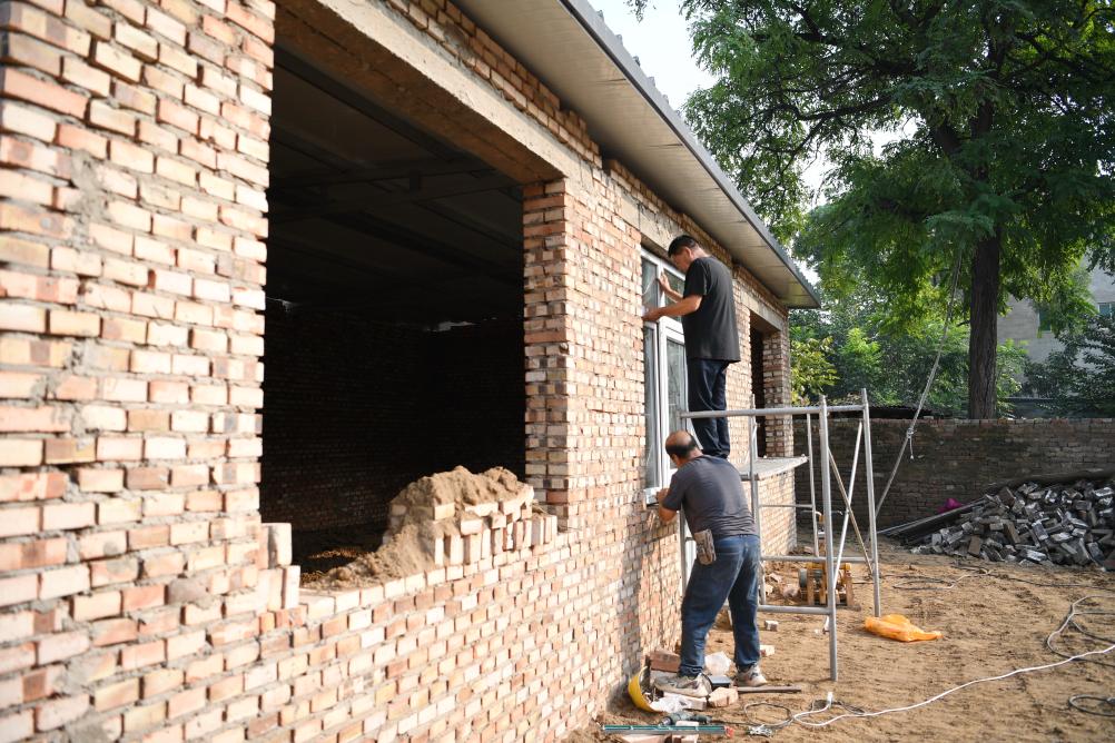 河北保定受災地區持續推進(jìn)災后恢復工作