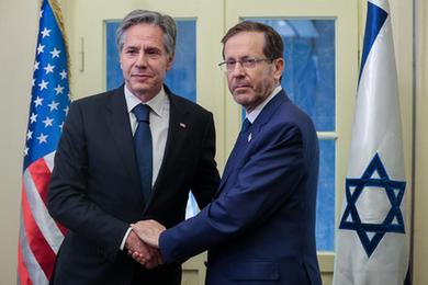 美國國務(wù)卿布林肯強調美國對以色列的明確支持