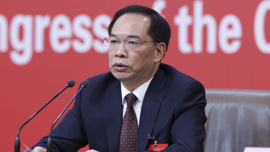 許甘露在記者招待會(huì )上