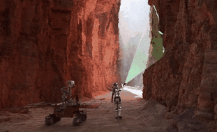 震撼！新華社數字記者的火星之旅