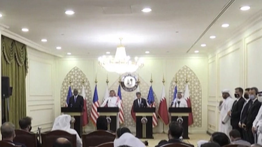 卡塔爾與美國就阿富汗問(wèn)題舉行“2+2”會(huì )議