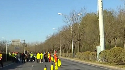 北京：北京城區開(kāi)始冬奧會(huì )專(zhuān)用車(chē)道施劃工作