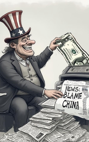 AI漫畫(huà)：誰(shuí)在撒錢(qián)抹黑中國？