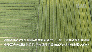 河北200萬(wàn)臺農業(yè)機械備戰“三夏”