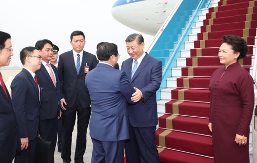 高清畫(huà)冊丨習近平訪(fǎng)越首日高光時(shí)刻